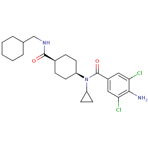 Chemical structure of BindingDB Monomer ID 50195502