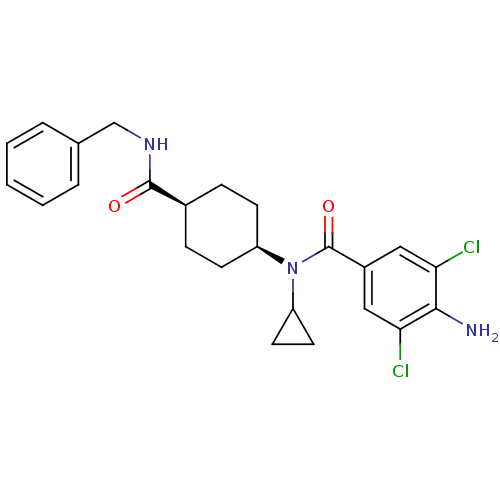 Chemical structure of BindingDB Monomer ID 50195503