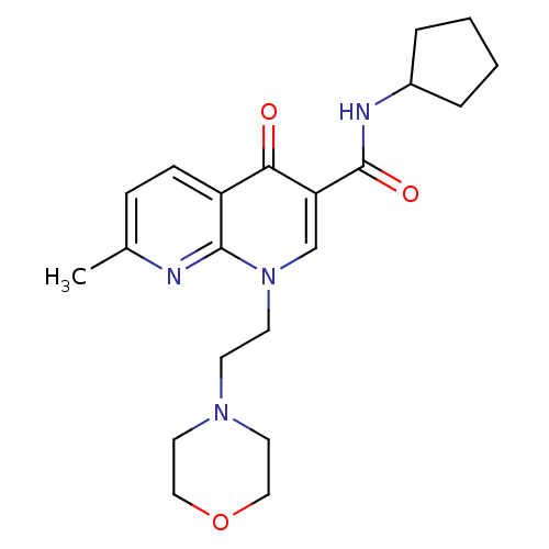 Chemical structure of BindingDB Monomer ID 50195526