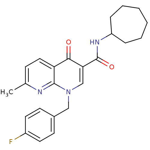 Chemical structure of BindingDB Monomer ID 50195527