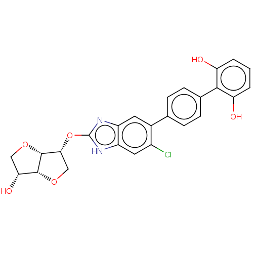 Chemical structure of BindingDB Monomer ID 50195534