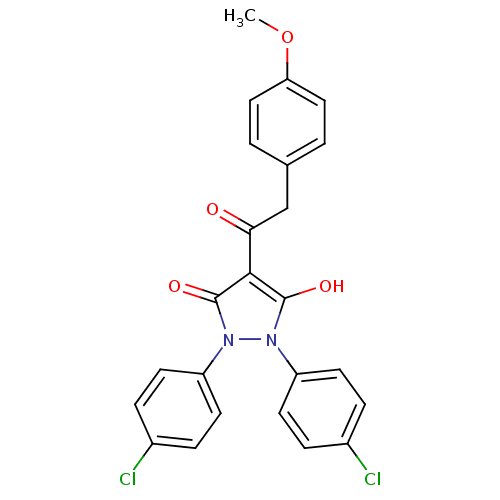 Chemical structure of BindingDB Monomer ID 50195554