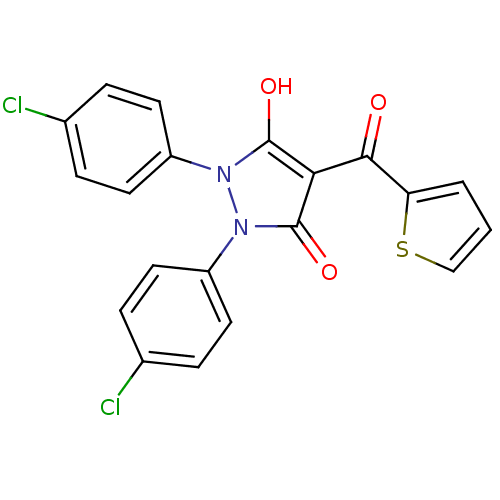 Chemical structure of BindingDB Monomer ID 50195555
