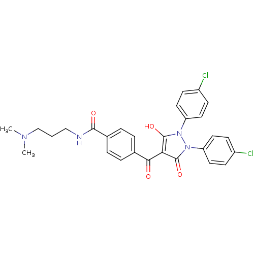 Chemical structure of BindingDB Monomer ID 50195569