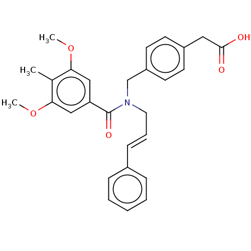 Chemical structure of BindingDB Monomer ID 50195571
