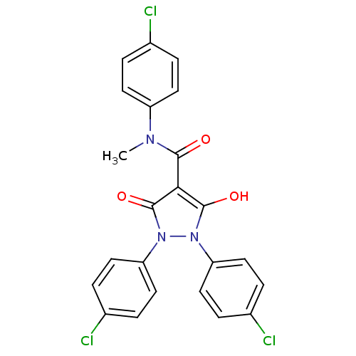 Chemical structure of BindingDB Monomer ID 50195574