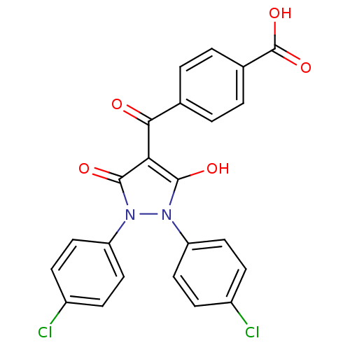 Chemical structure of BindingDB Monomer ID 50195575