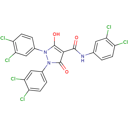 Chemical structure of BindingDB Monomer ID 50195576