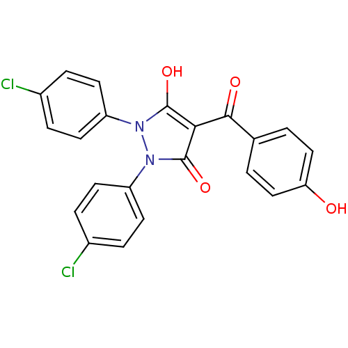 Chemical structure of BindingDB Monomer ID 50195584