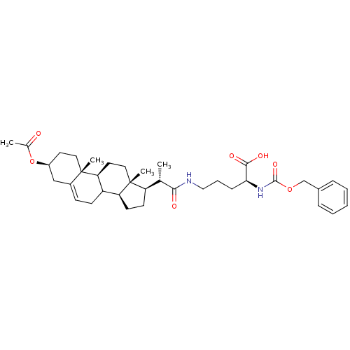 Chemical structure of BindingDB Monomer ID 50195623