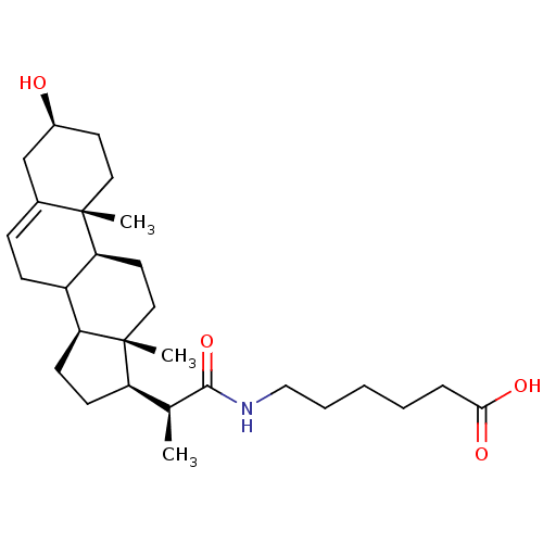 Chemical structure of BindingDB Monomer ID 50195624