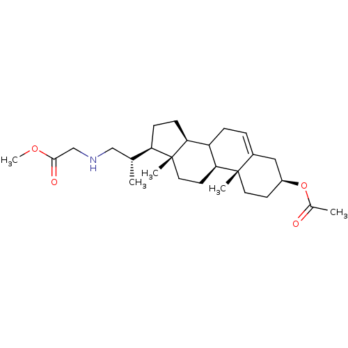 Chemical structure of BindingDB Monomer ID 50195633