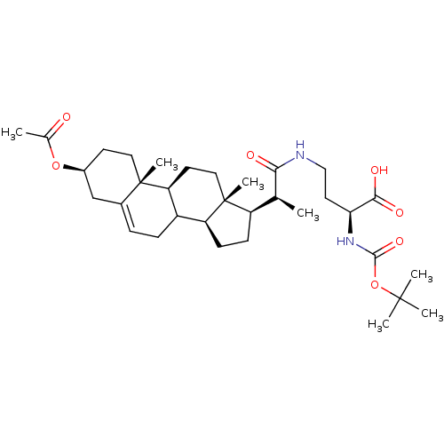 Chemical structure of BindingDB Monomer ID 50195634