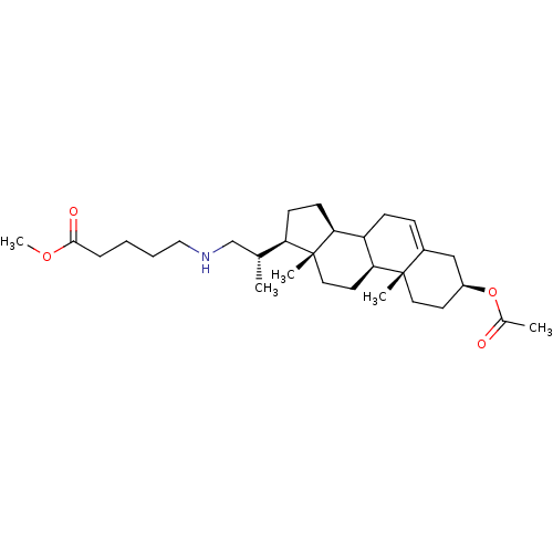Chemical structure of BindingDB Monomer ID 50195635
