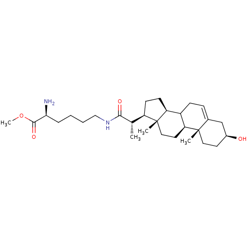 Chemical structure of BindingDB Monomer ID 50195644