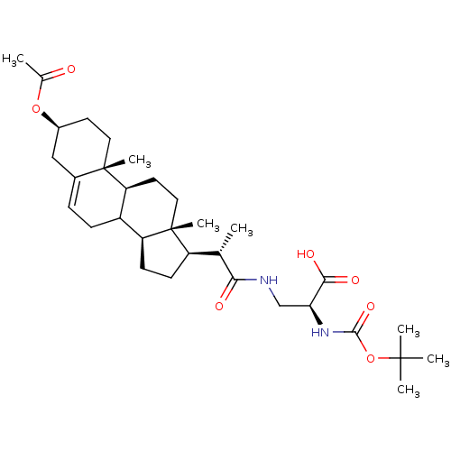 Chemical structure of BindingDB Monomer ID 50195650