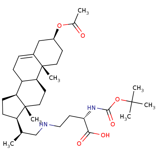 Chemical structure of BindingDB Monomer ID 50195654