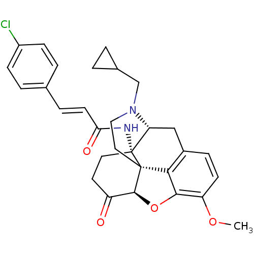 Chemical structure of BindingDB Monomer ID 50195674