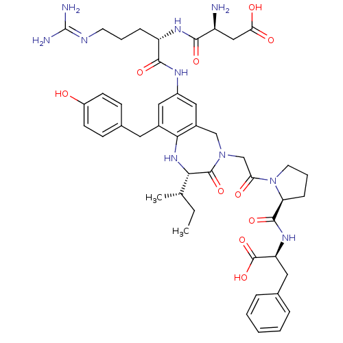 Chemical structure of BindingDB Monomer ID 50195696