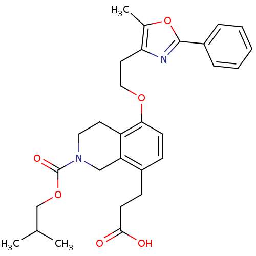 Chemical structure of BindingDB Monomer ID 50195704