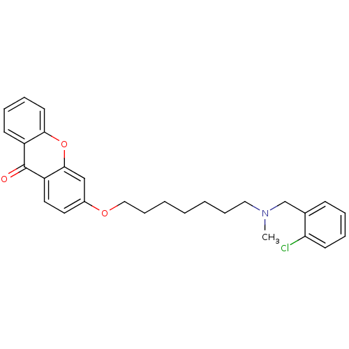 Chemical structure of BindingDB Monomer ID 50195721