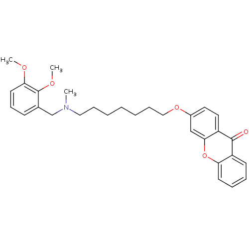 Chemical structure of BindingDB Monomer ID 50195725