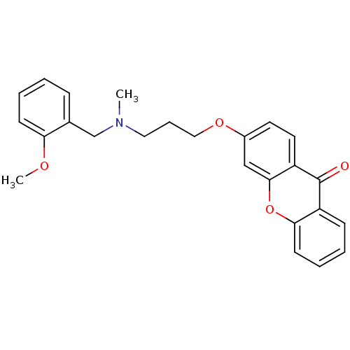 Chemical structure of BindingDB Monomer ID 50195727