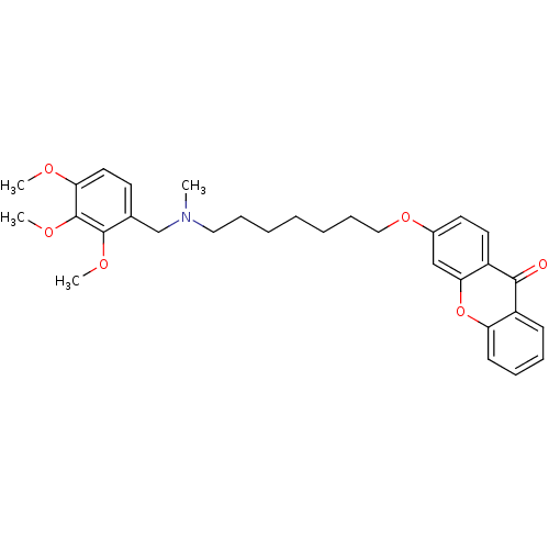 Chemical structure of BindingDB Monomer ID 50195729
