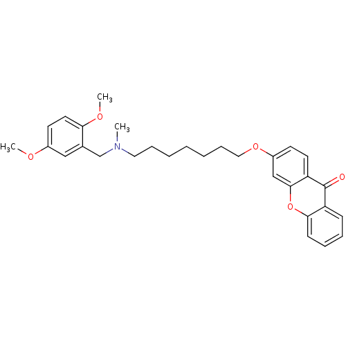 Chemical structure of BindingDB Monomer ID 50195730