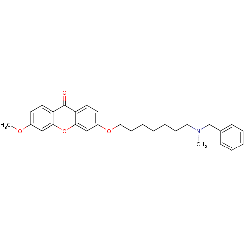 Chemical structure of BindingDB Monomer ID 50195733