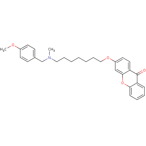 Chemical structure of BindingDB Monomer ID 50195736