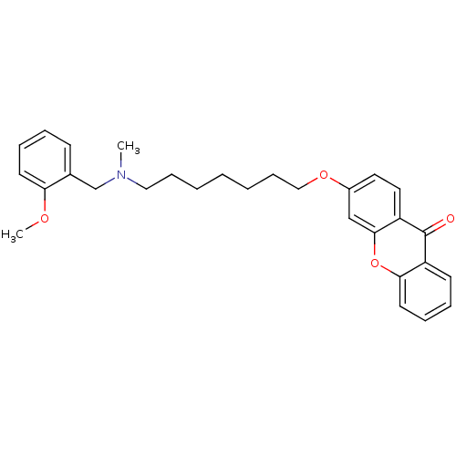 Chemical structure of BindingDB Monomer ID 50195737