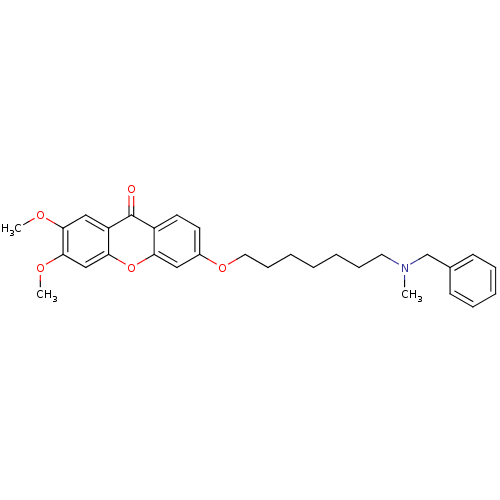 Chemical structure of BindingDB Monomer ID 50195741