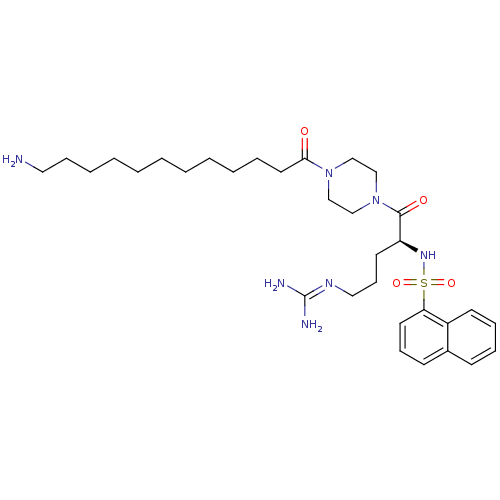 Chemical structure of BindingDB Monomer ID 50195750