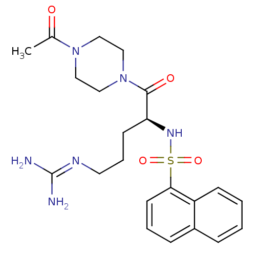 Chemical structure of BindingDB Monomer ID 50195756