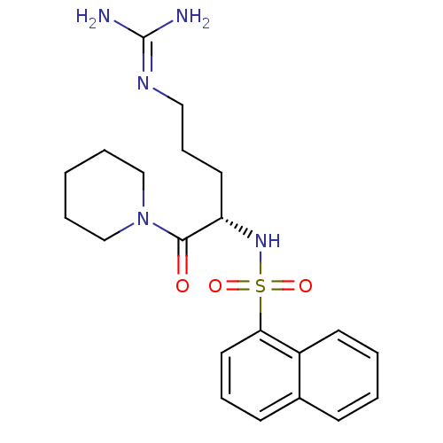 Chemical structure of BindingDB Monomer ID 50195765