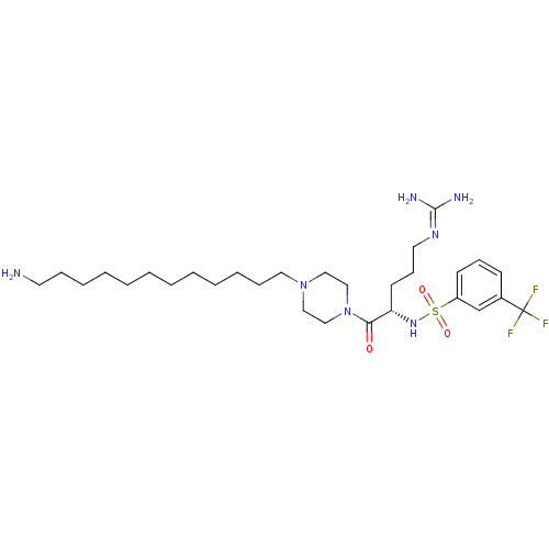 Chemical structure of BindingDB Monomer ID 50195768