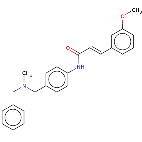 Chemical structure of BindingDB Monomer ID 50195821