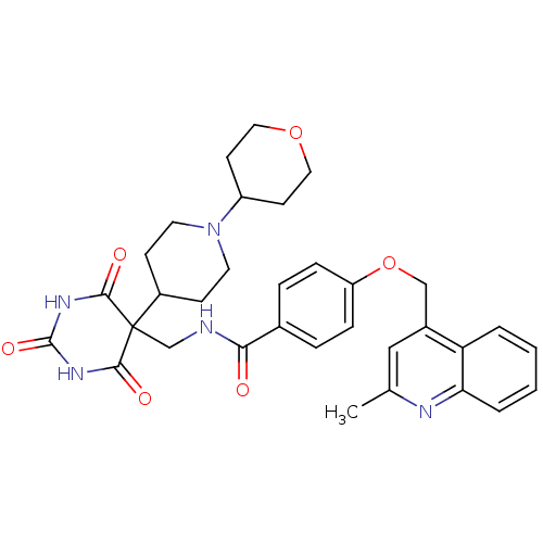 Chemical structure of BindingDB Monomer ID 50195915
