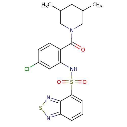 Chemical structure of BindingDB Monomer ID 50196158