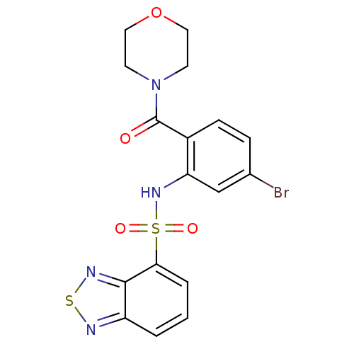 Chemical structure of BindingDB Monomer ID 50196159