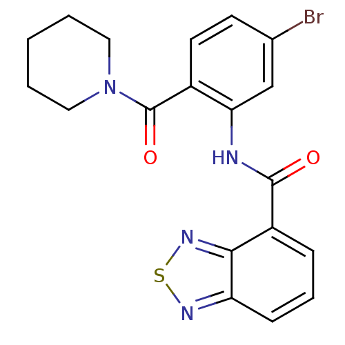 Chemical structure of BindingDB Monomer ID 50196185