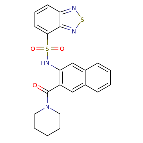 Chemical structure of BindingDB Monomer ID 50196199