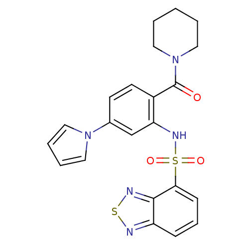 Chemical structure of BindingDB Monomer ID 50196200