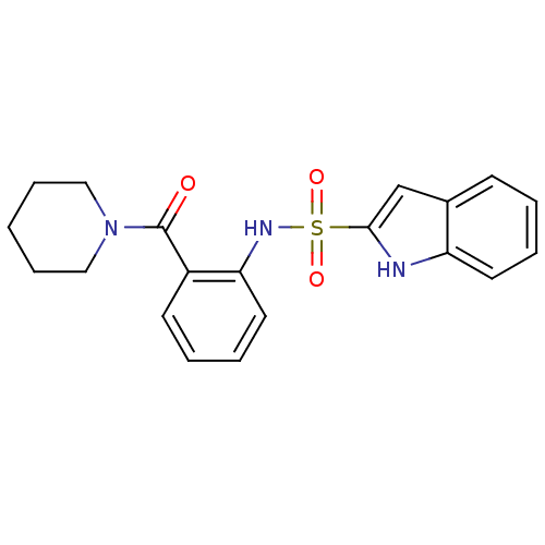 Chemical structure of BindingDB Monomer ID 50196203