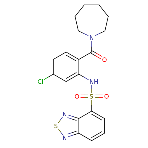 Chemical structure of BindingDB Monomer ID 50196207