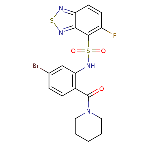 Chemical structure of BindingDB Monomer ID 50196213