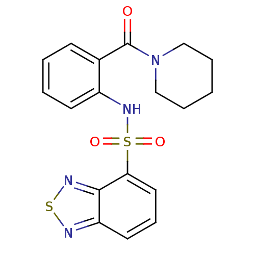 Chemical structure of BindingDB Monomer ID 50196216