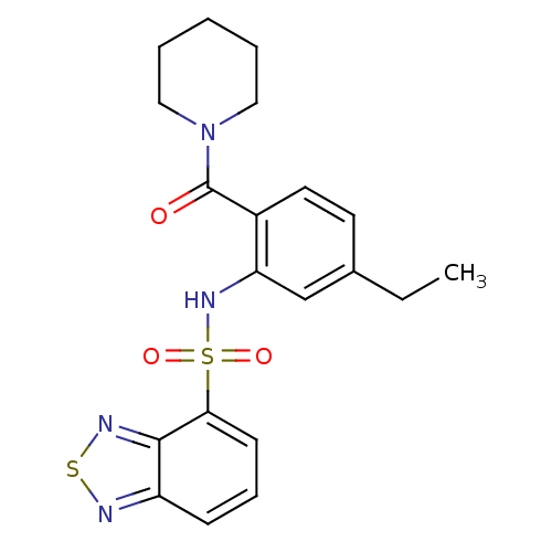 Chemical structure of BindingDB Monomer ID 50196217