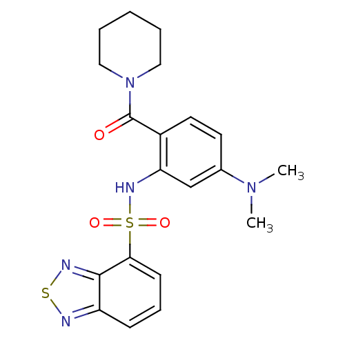 Chemical structure of BindingDB Monomer ID 50196218